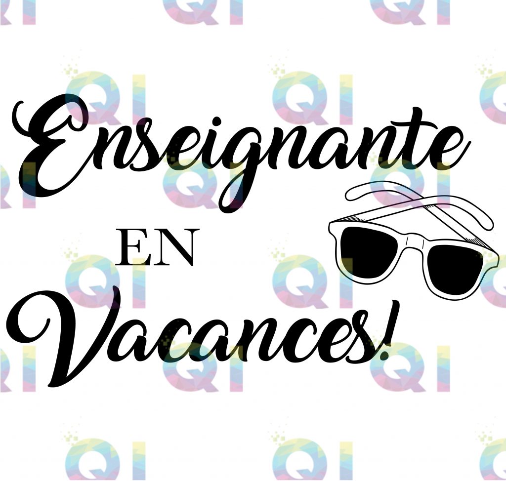 Fichier numérique PNG - Enseignante en vacances