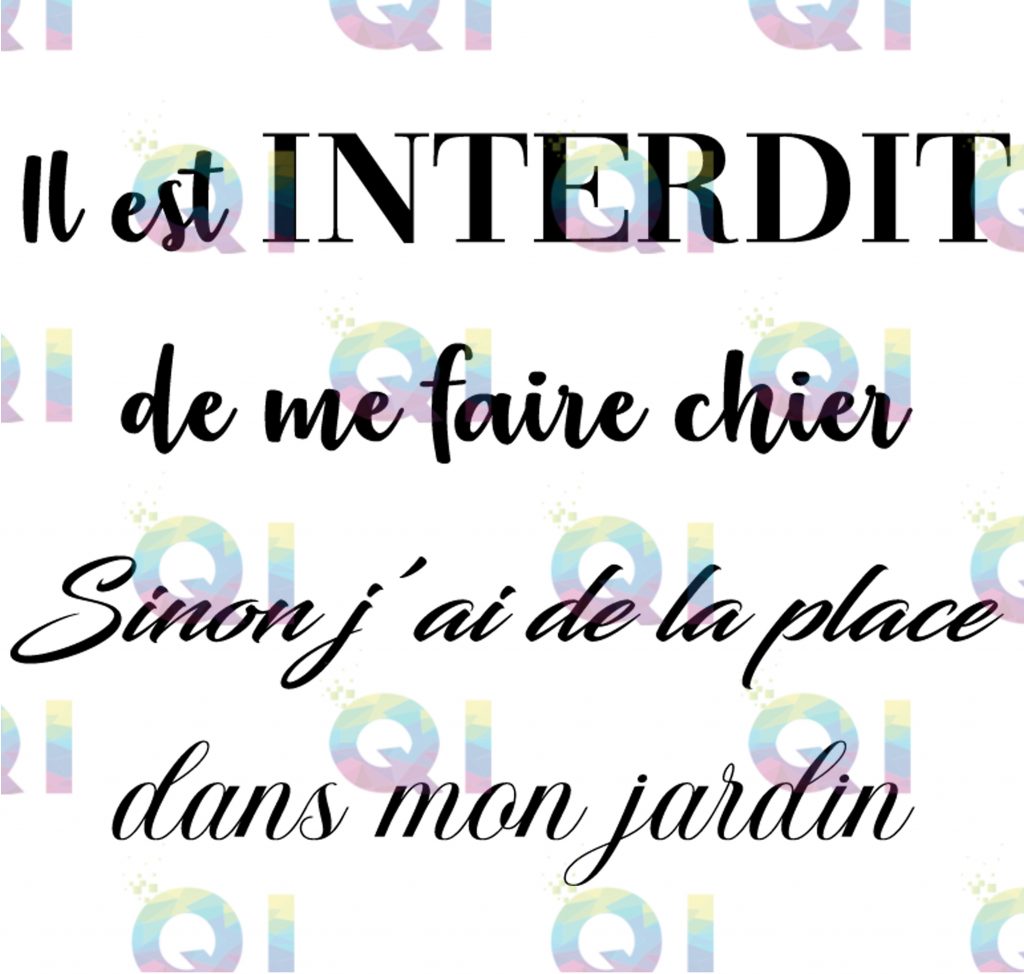 Fichier numérique PNG - Interdit de me faire chier