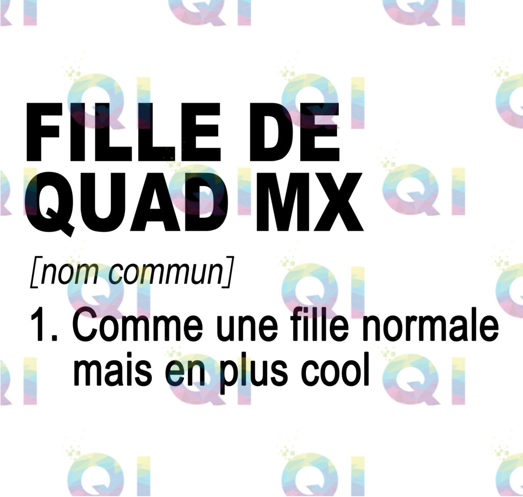 Fichier numérique PNG - Fille de Quad MX