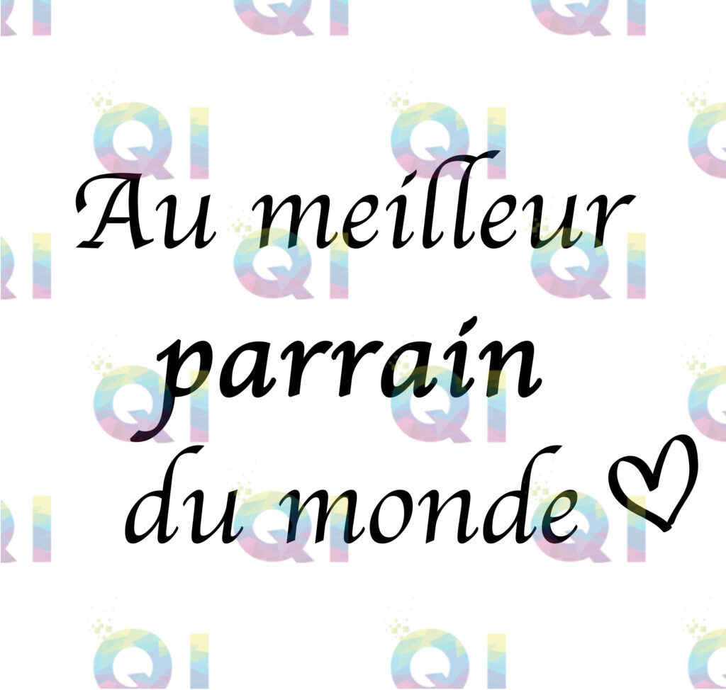 Body Bébé Personnalisé "J'ai Le Meilleur Parrain Du Monde" - Blanc - Taille 12 Mois - Neuf Avec étiquettes