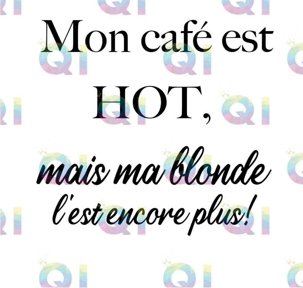 Fichier numérique PNG - Mon café est HOT mais