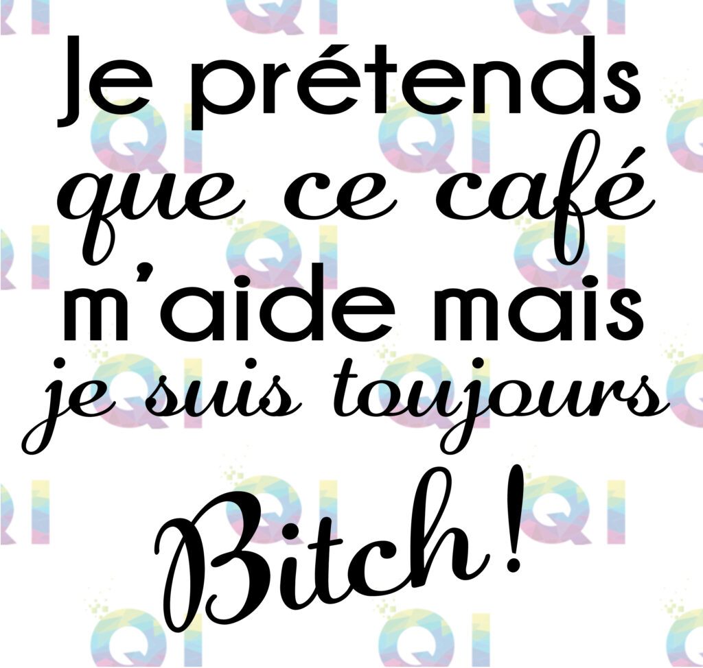 Fichier numérique PNG - Je prétends que ce café m'aide