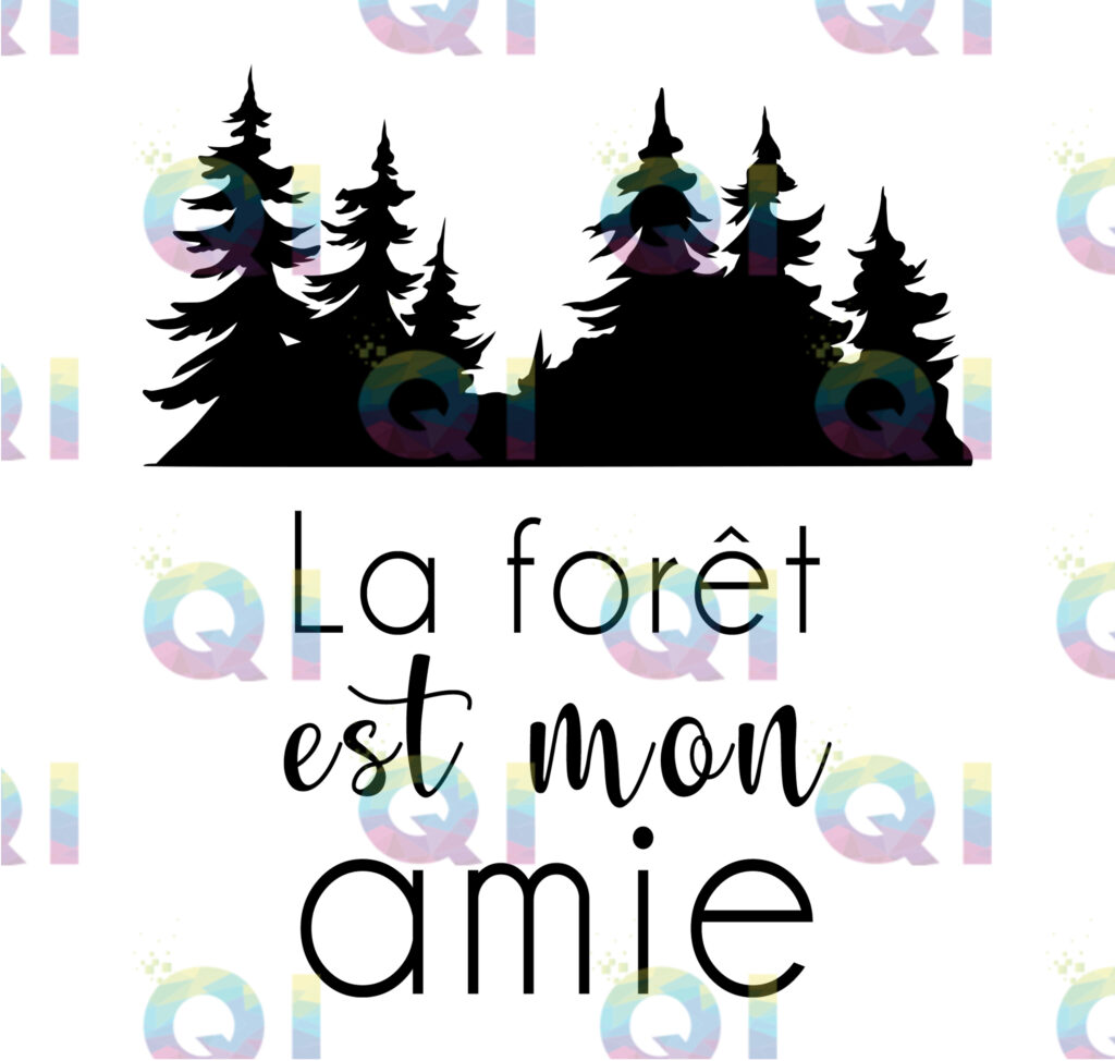 Fichier numérique PNG - La forêt est mon amie