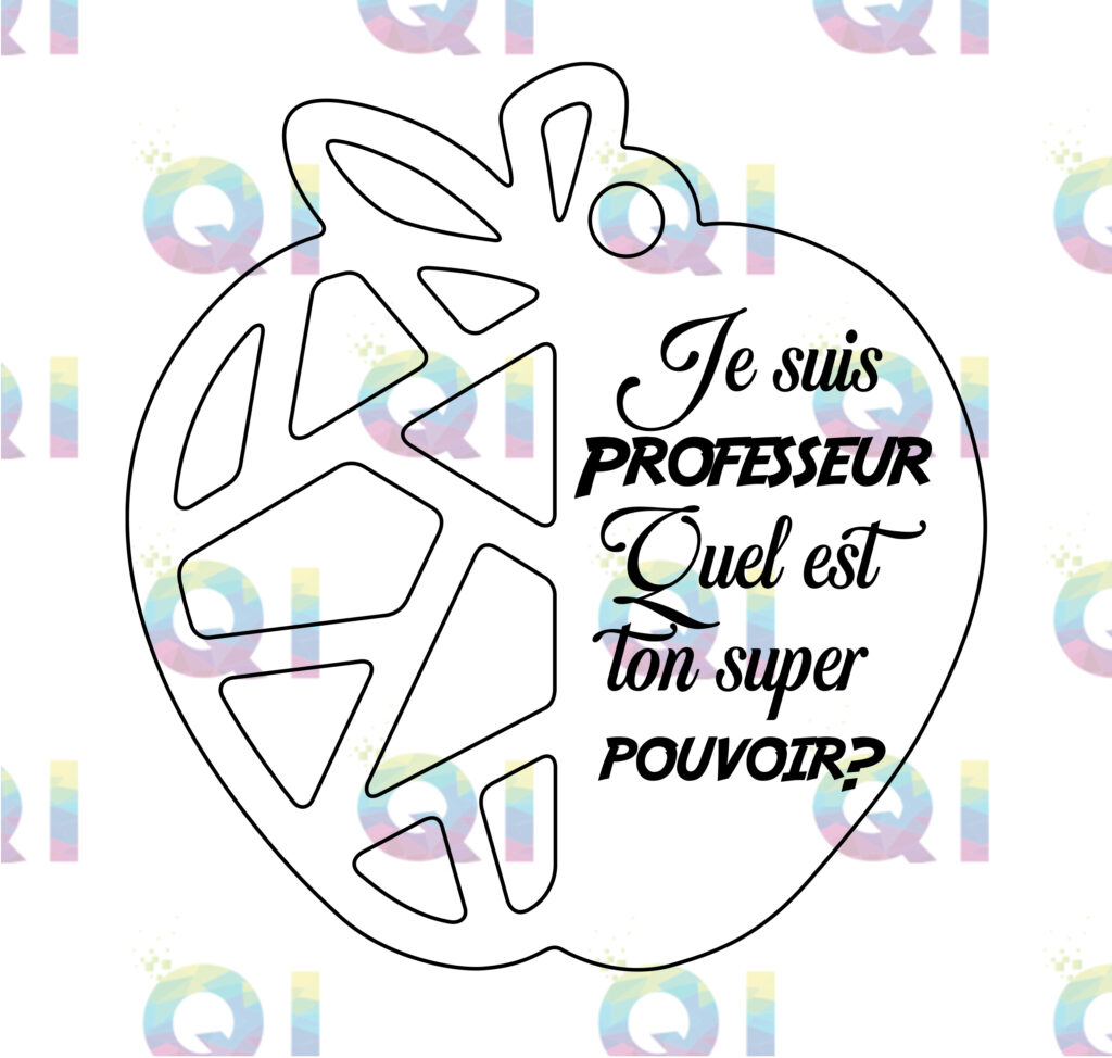 Fichier numérique PNG - Je suis professeur