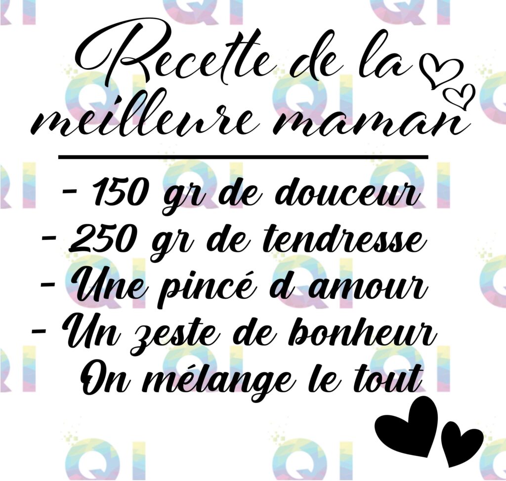 Fichier numérique PNG - Recette de la meilleure maman
