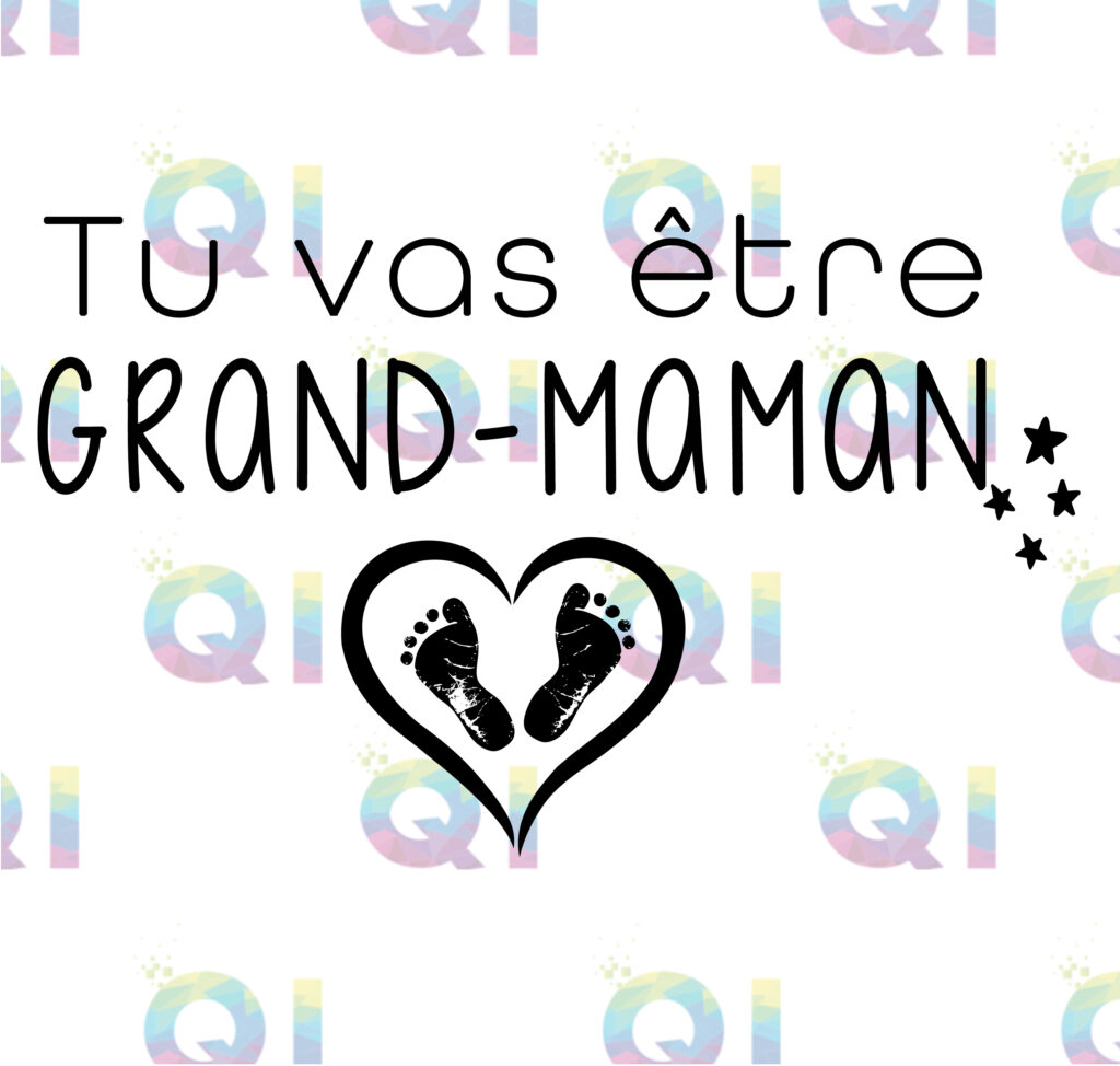 Fichier numérique PNG - Tu vas être grand-maman