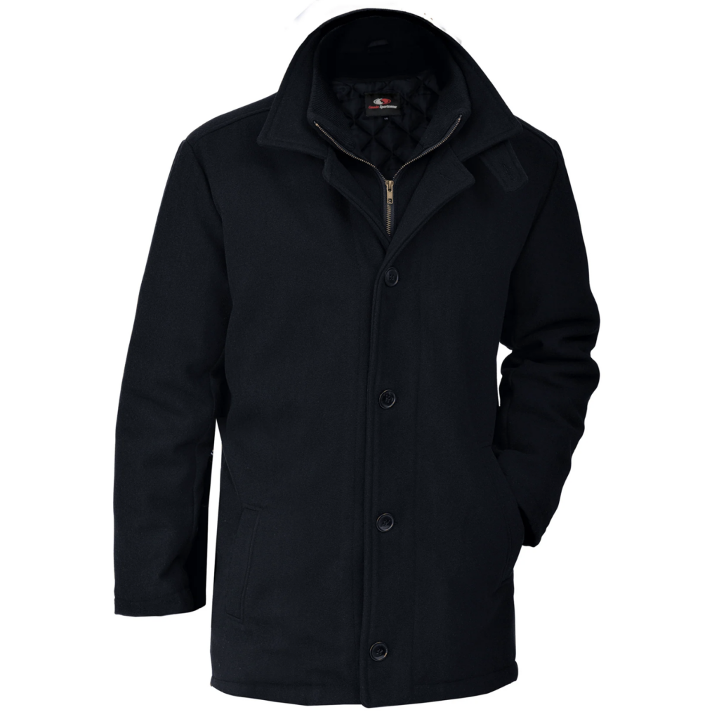 Bayside -CS- Manteau en Melton pour Jeune