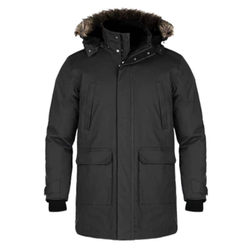 Ultimate -Héritage54- Parka pour Grand Froid avec Capuchon Amovible pour Homme