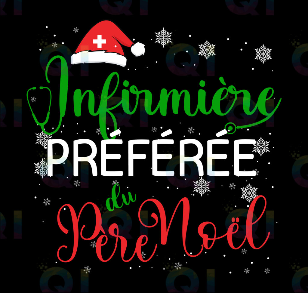 Fichier numérique PNG - Infirmière préféré du Père Noël